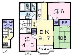 クワ　フォレストの物件間取画像